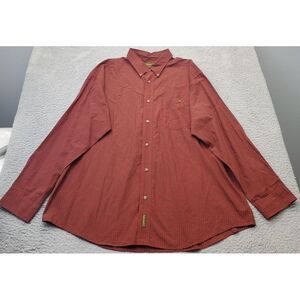Timberland‎ Shirt Mens 2XL Multi Plaid Tencel Long Sleeve Collared Button Down
